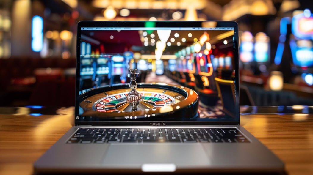 Bangladesh casino-style slot browsing scene with account safety notes