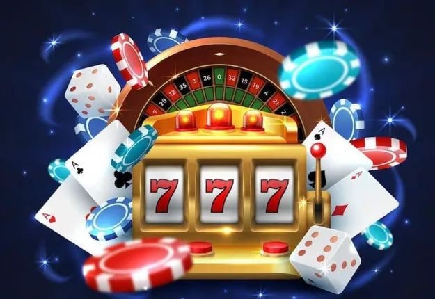 Teal slot reels dashboard with privacy reminders for adult players